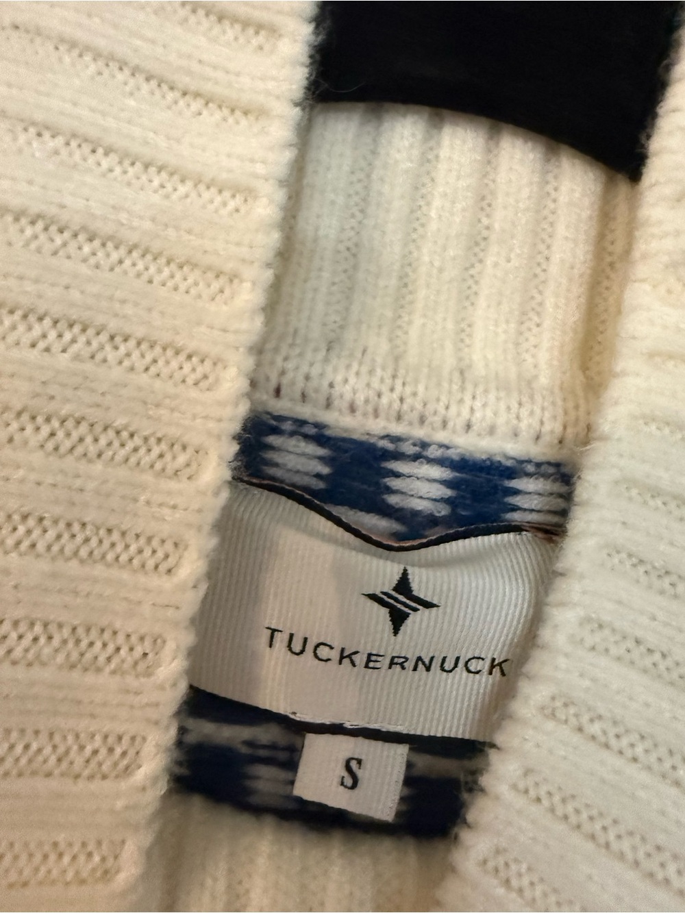 Tuckernuck Americana Flag Christie Turtleneck Sweater - Picture 9 of 10